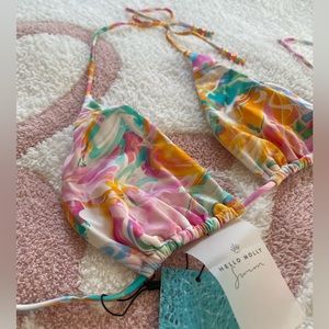 Hello Molly Golden Isles Swim Top